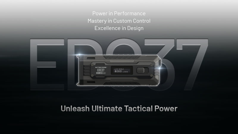 NITECORE EDC37 Tactical Flashlight 8000LM