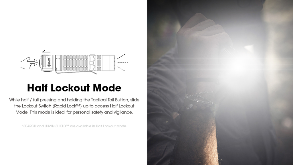 NITECORE EDC31 Tactical Flashlight 3500LM