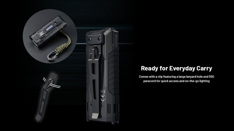 NITECORE EDC37 Tactical Flashlight 8000LM