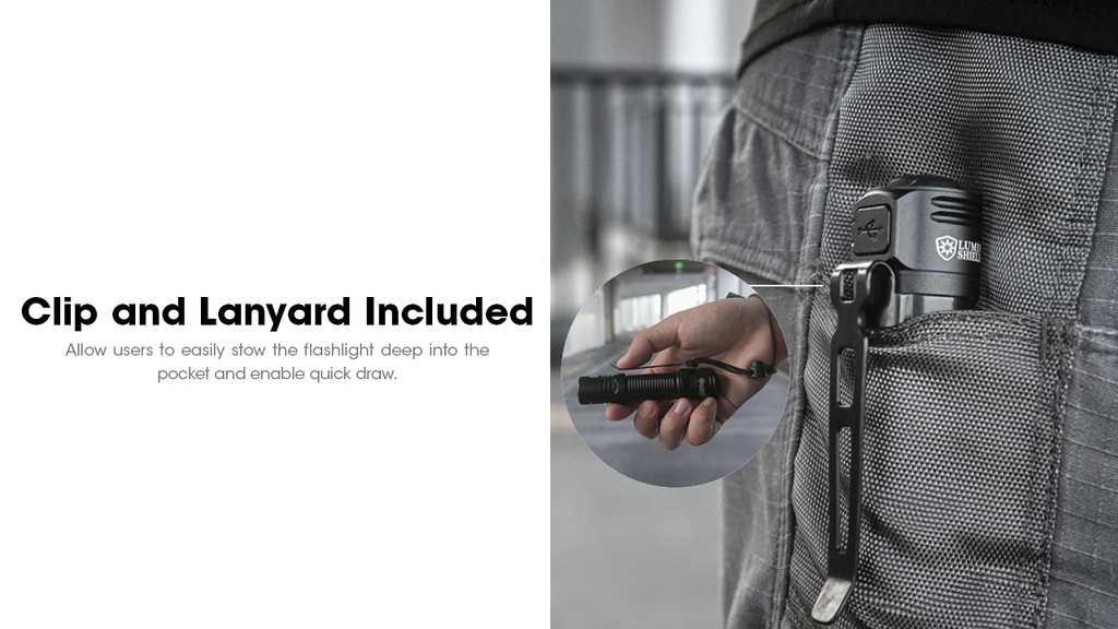 NITECORE EDC31 Tactical Flashlight 3500LM