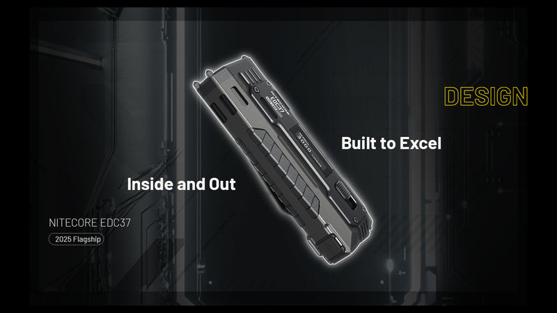 NITECORE EDC37 Tactical Flashlight 8000LM