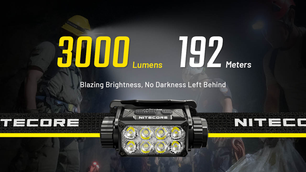NITECORE HC75 UHE Work Headlamp 3000LM