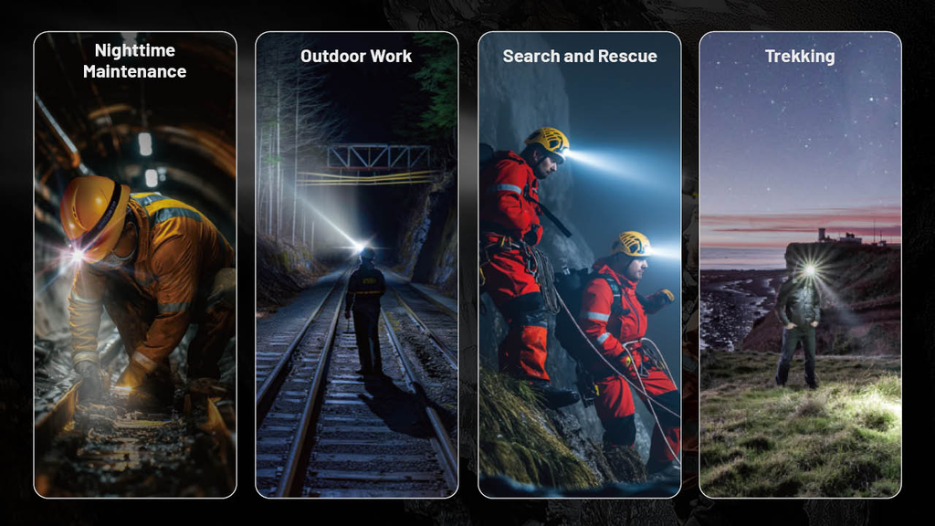 NITECORE HC75 UHE Work Headlamp 3000LM