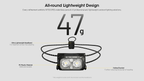 NITECORE NU25 MCT UL Ultra-Light Headlamp 400LM