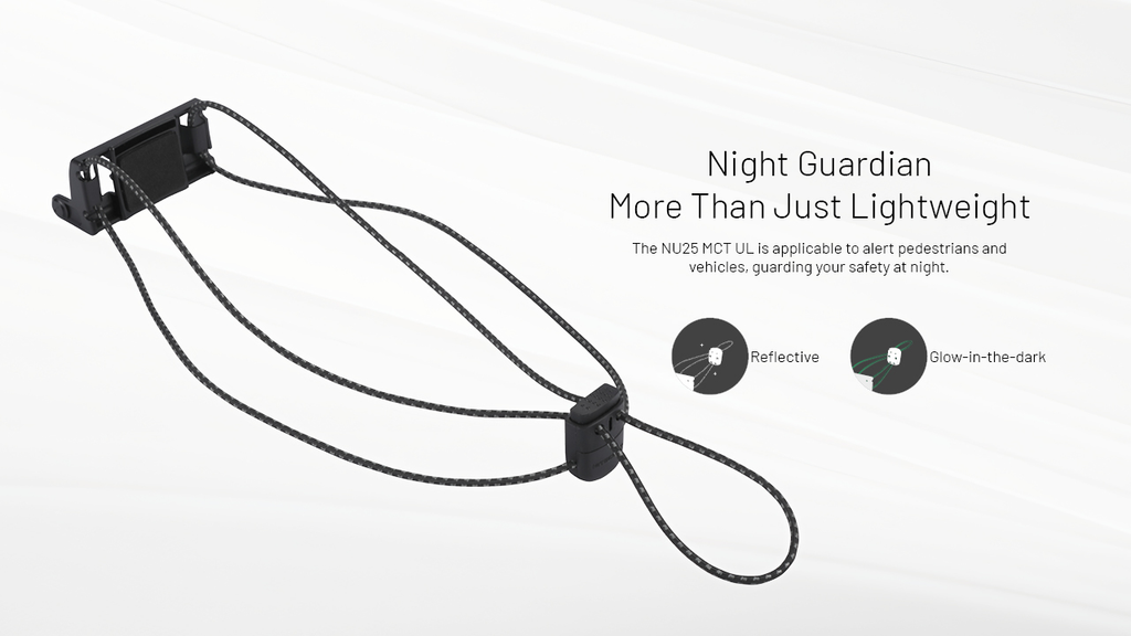 NITECORE NU25 MCT UL Ultra-Light Headlamp 400LM