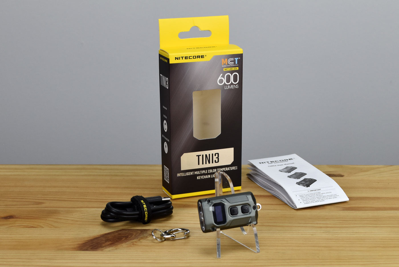 NITECORE TINI3 Keychain Light 600LM