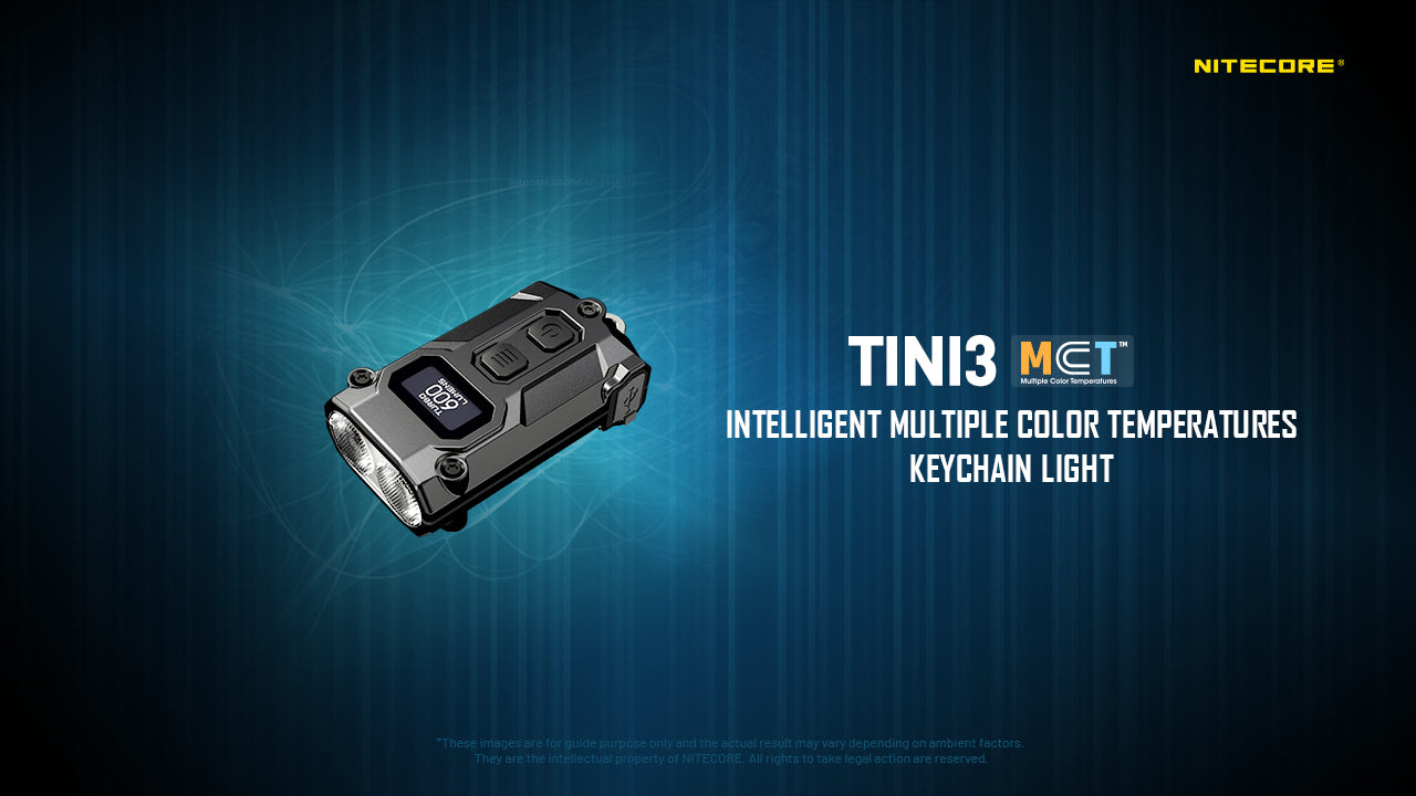NITECORE TINI3 Keychain Light 600LM