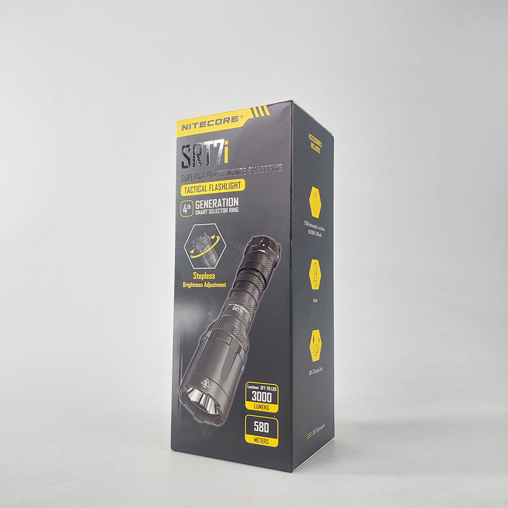 NITECORE SRT7i Luminus SFT-70 Tactical Flashlight 3000LM