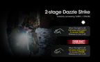 NITECORE SRT7i Luminus SFT-70 Tactical Flashlight 3000LM