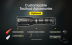 NITECORE SRT7i Luminus SFT-70 Tactical Flashlight 3000LM