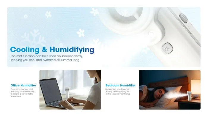 NITECORE izzCool™ 40 Portable Mist Fan