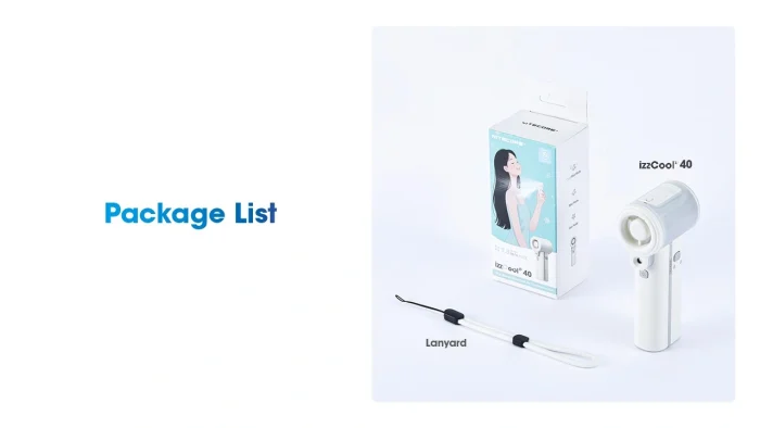 NITECORE izzCool™ 40 Portable Mist Fan