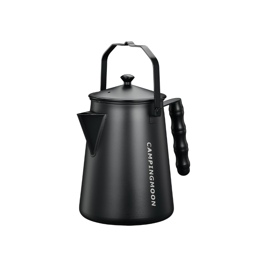 CAMPINGMOON BKSW-6 Black Bonfire Hanging Kettle