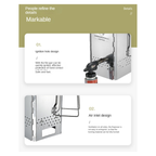 CAMPINGMOON MT-18 Folding Firewood Stove