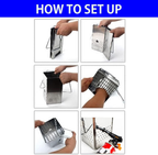 CAMPINGMOON MT-18 Folding Firewood Stove