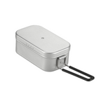 CAMPINGMOON S-1609 Mestin Stainless Steel Lunch Box & S-1215 Frying Net Set