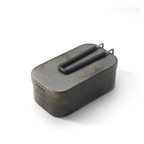 CAMPINGMOON H-2013 Mestin Black Lunch Box & S-1218 Frying Net Set