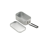 CAMPINGMOON S-1609 Mestin Stainless Steel Lunch Box & S-1215 Frying Net Set