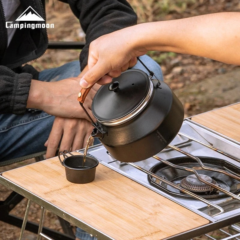 CAMPINGMOON SW-1 Kettle & SW-1-V Tea Filter Set