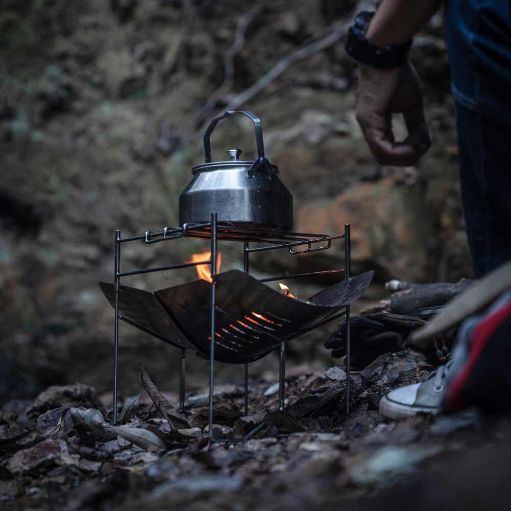 CAMPINGMOON SOLO-A4 Compact BBQ Grill Stove