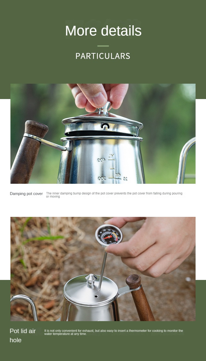 CAMPINGMOON SW-3 Coffee Dripper Kettle