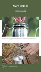 CAMPINGMOON SW-3 Coffee Dripper Kettle