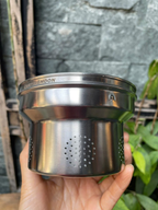 CAMPINGMOON SW-1 Kettle & SW-1-V Tea Filter Set