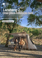 MOBI GARDEN Lansheng 2 Inflatable Tent 5P – 420CM X 260CM