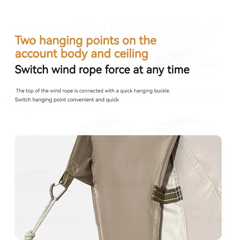 MOBI GARDEN Lansheng 2 Inflatable Tent 5P – 420CM X 260CM