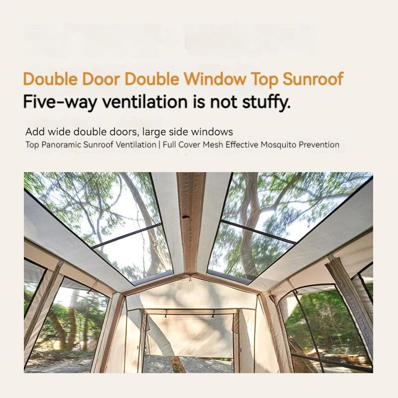 MOBI GARDEN Lansheng 2 Inflatable Tent 5P – 420CM X 260CM