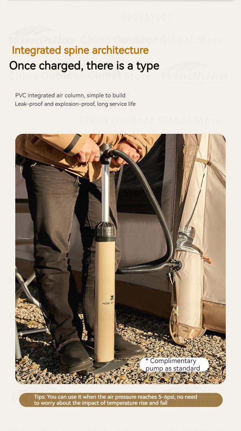 MOBI GARDEN Lansheng 2 Inflatable Tent 5P – 420CM X 260CM