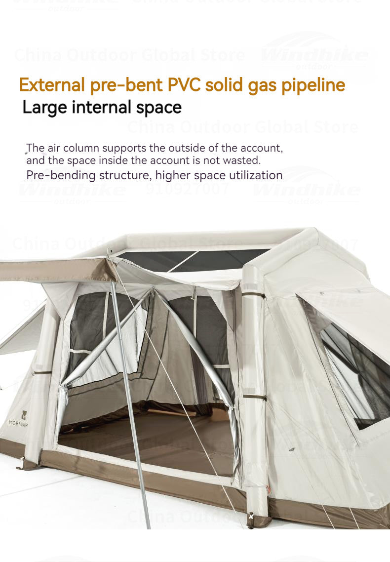 MOBI GARDEN Lansheng 2 Inflatable Tent 5P – 420CM X 260CM