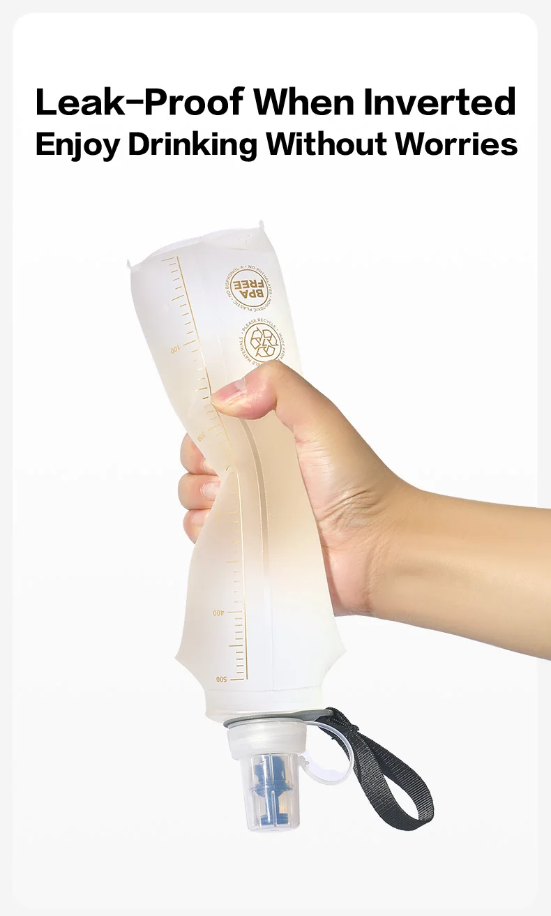 MOBI GARDEN QinChun Soft Flask Hydration Bottle 500ML