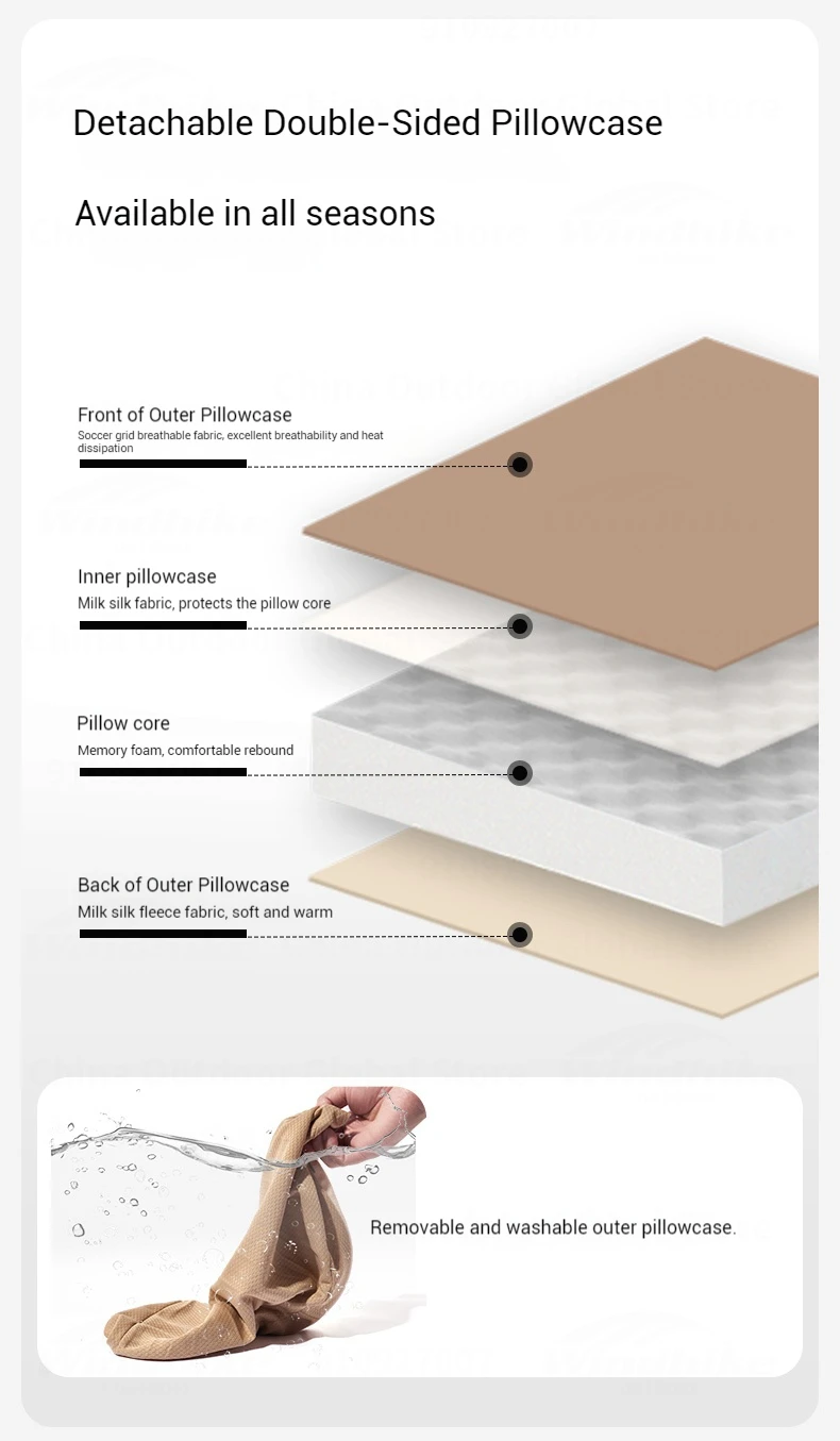 MOBI GARDEN Qinmian Memory Foam Pillow