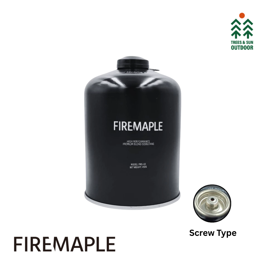 FIREMAPLE G5 Black ISO Butane 450G