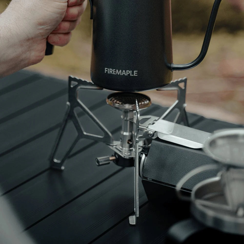 FIREMAPLE Trident Foldable Portable Butane Stove