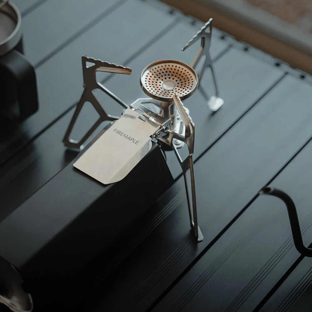 FIREMAPLE Trident Foldable Portable Butane Stove