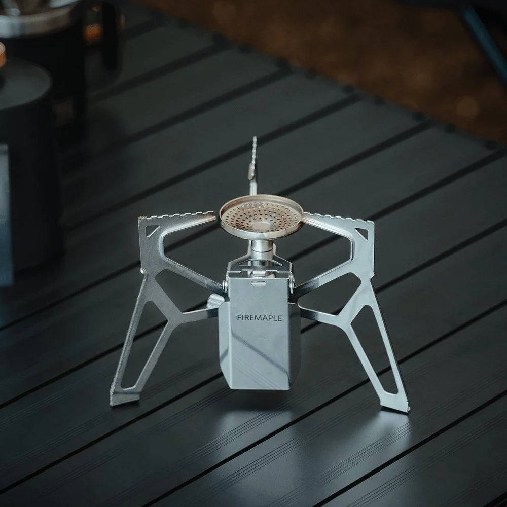 FIREMAPLE Trident Foldable Portable Butane Stove
