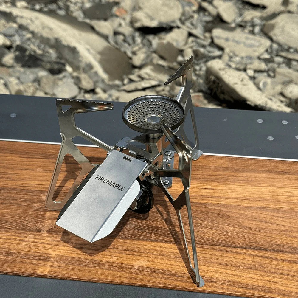 FIREMAPLE Trident Foldable Portable Butane Stove