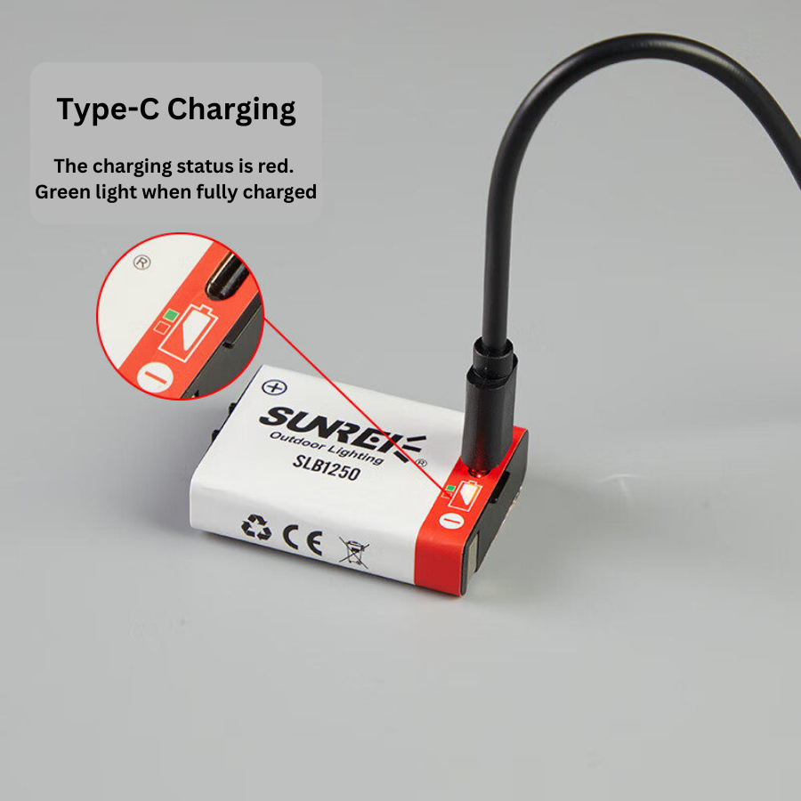 SUNREI SLB1250 Rechargeable Battery - 1250mAh