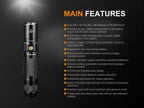 FENIX UC35 V2.0 Tactical Flashlight 1000LM