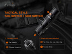 FENIX PD25R Portable Rechargeable Flashlight 800LM