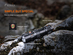FENIX PD25R Portable Rechargeable Flashlight 800LM
