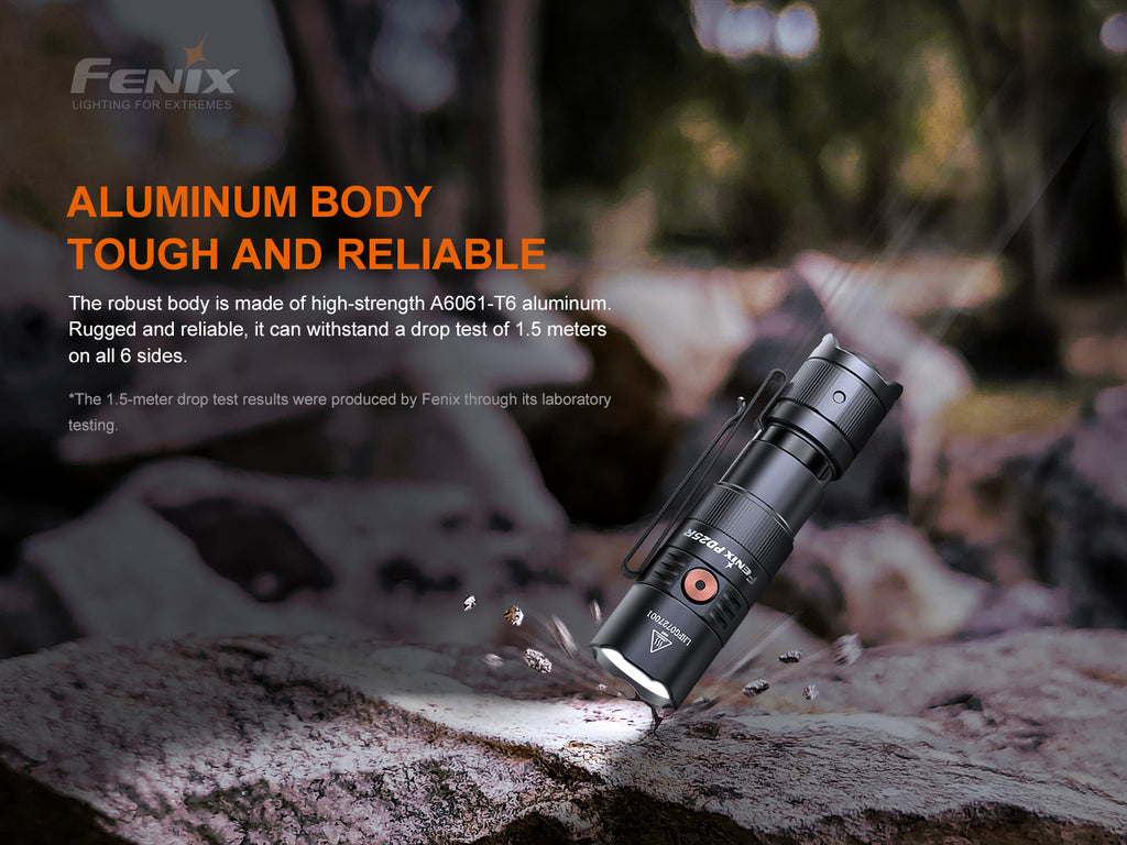FENIX PD25R Portable Rechargeable Flashlight 800LM