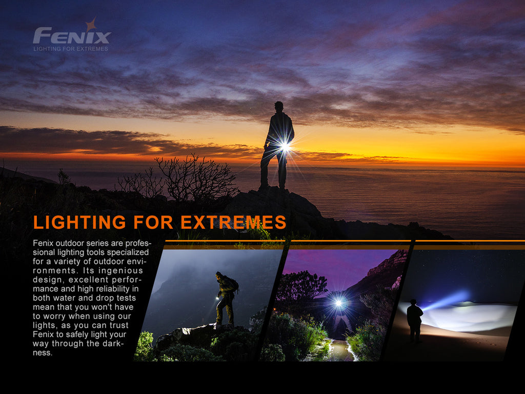 FENIX PD25R Portable Rechargeable Flashlight 800LM