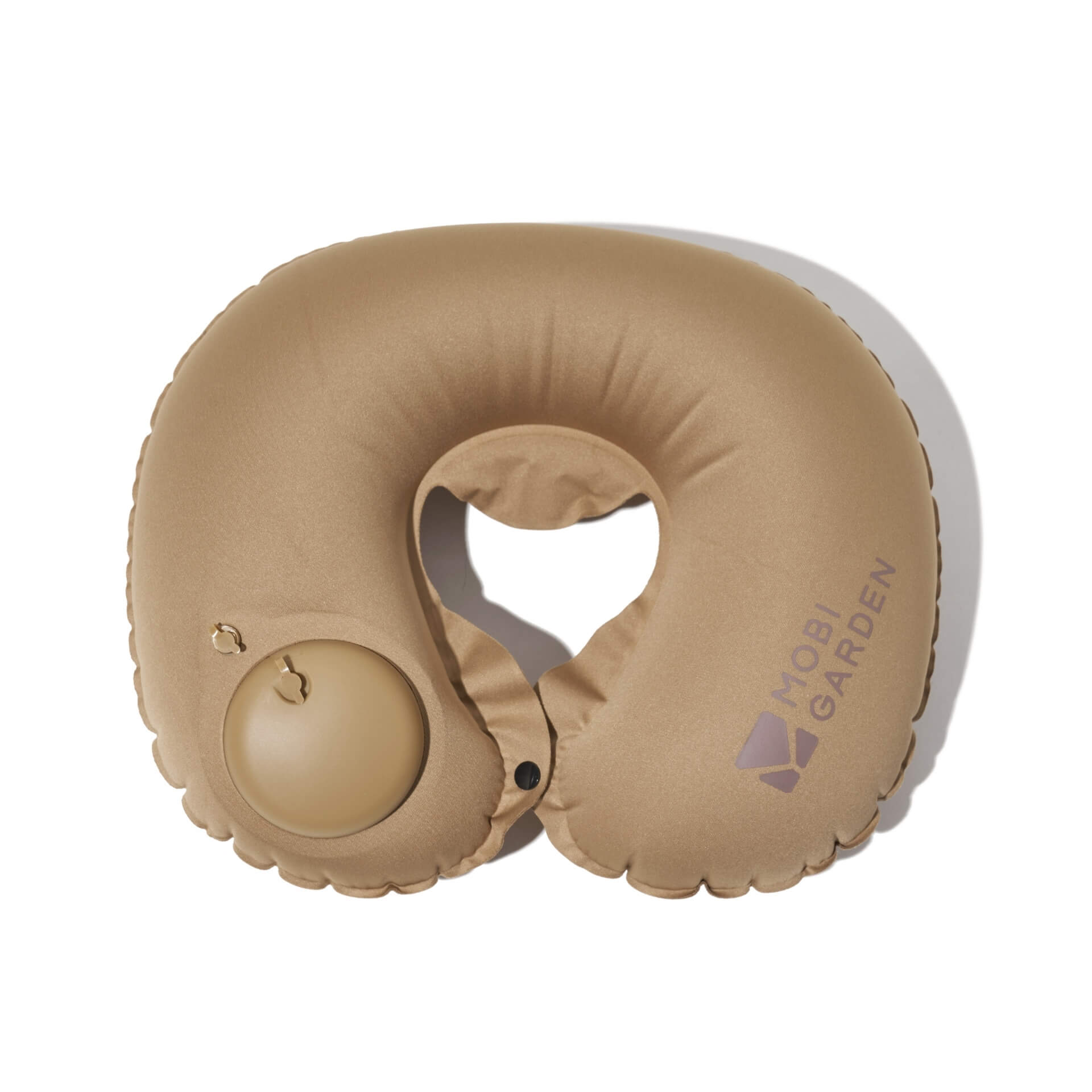 MOBI GARDEN Press-Type U-Shaped Neck Pillow with Pump