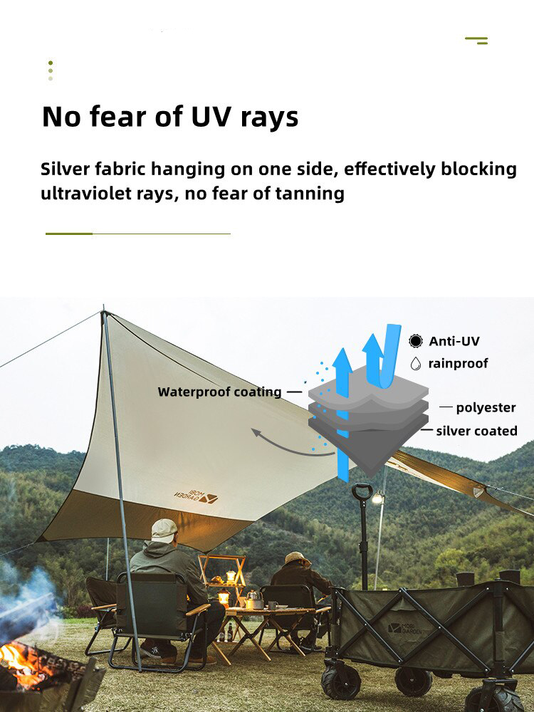 MOBI GARDEN Junting Tarp 520X450