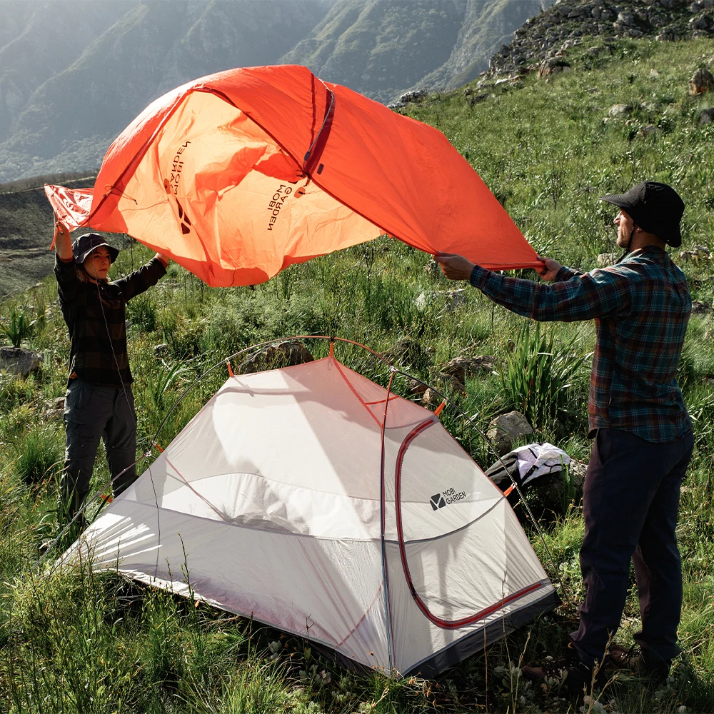 MOBI GARDEN Light Knight UL Tent - 1P Plus