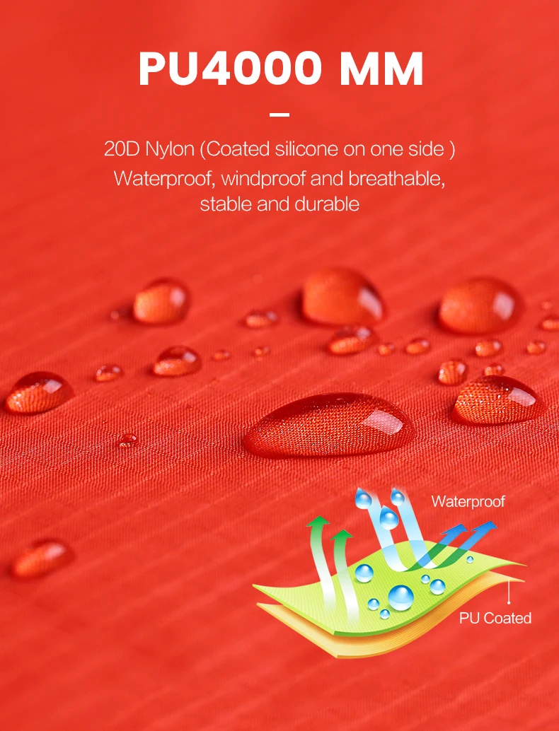 MOBI GARDEN Light Knight UL Tent - 1P Plus