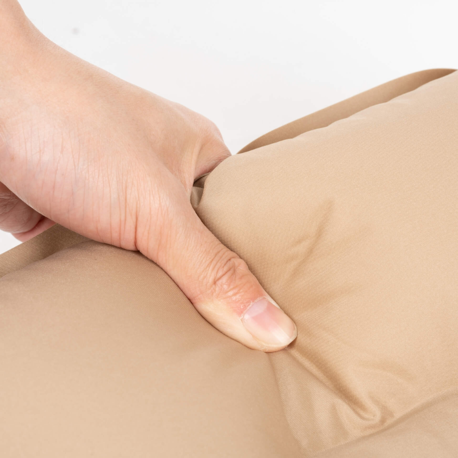 MOBI GARDEN Auto Inflatable Square Pillow